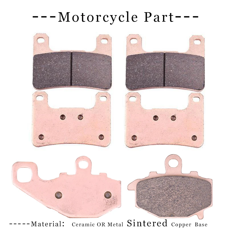 

Copper Base Brake Disc Sintered For Kawasaki Z1000 SX ZX 1000 ABS Z 1000 Special Edition Motorcycle Front And Rear Brake Pads