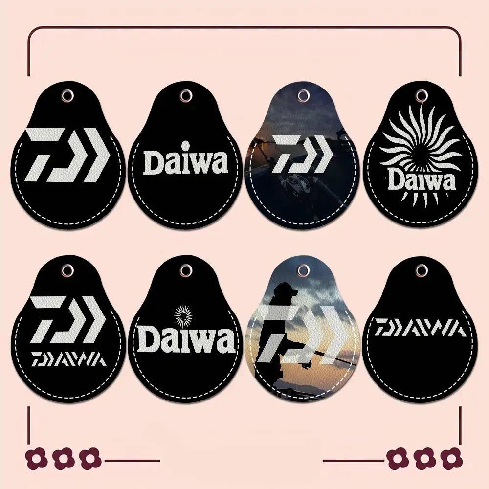 D-DaiwaS Fishing Logo Animation new cute ashionable simple portable sensor access card protective cover for men and women