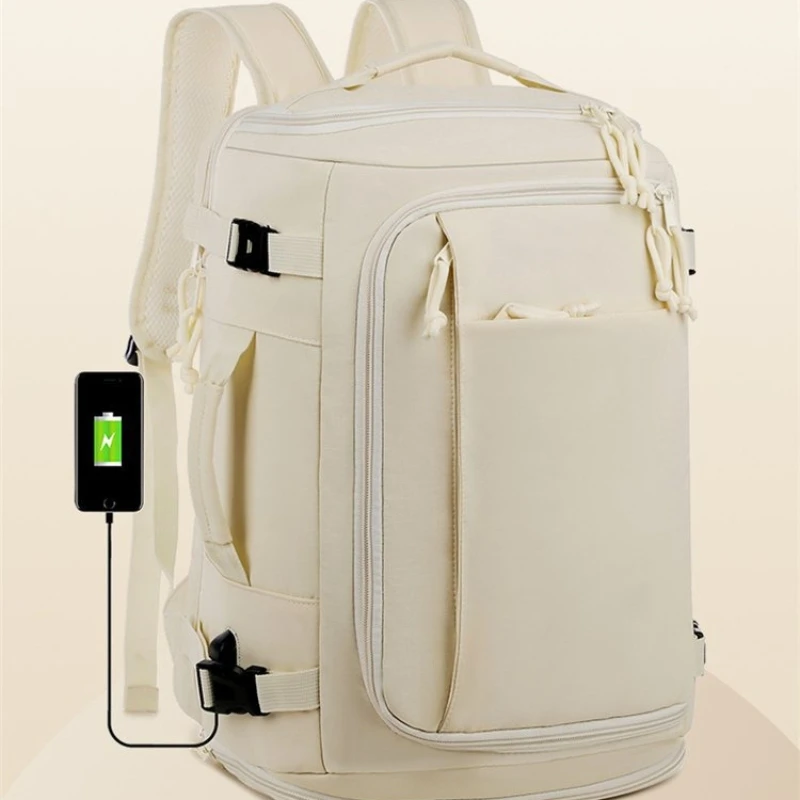 Travel Backpack Large Capacity Multi-Functional Computer Bag Lightweight Luggage Short Trip Business Trip Dry-wet Separation view 5