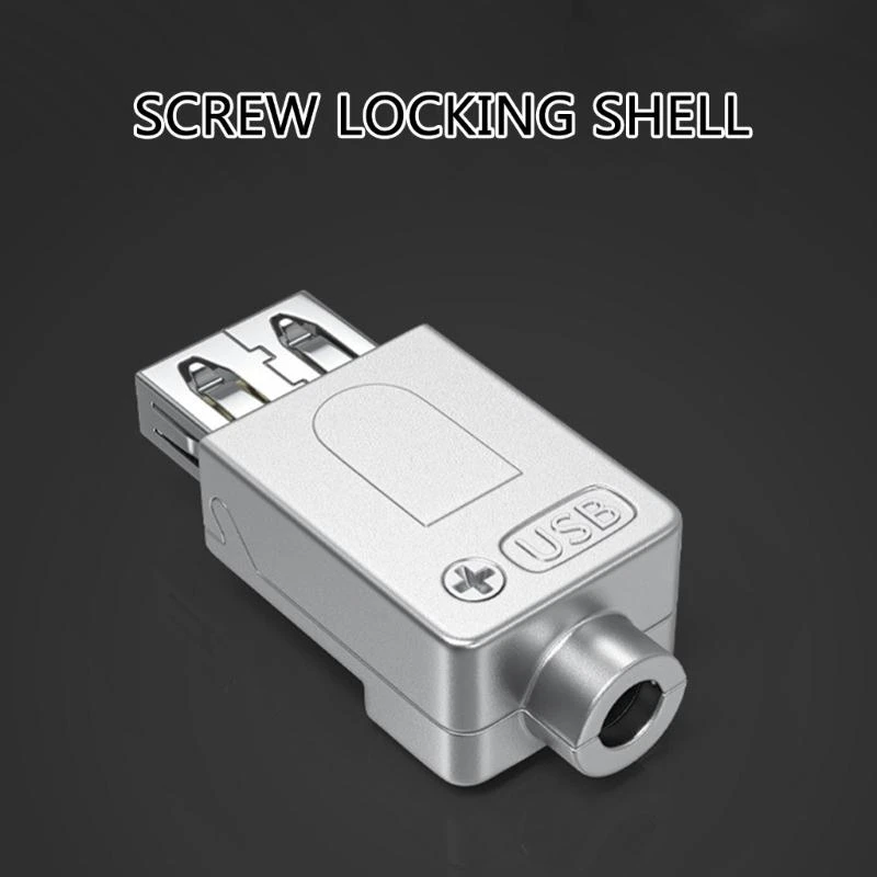 090F USB 2.0 الذكور طرفية كتلة موصل الموصل USB المسمار