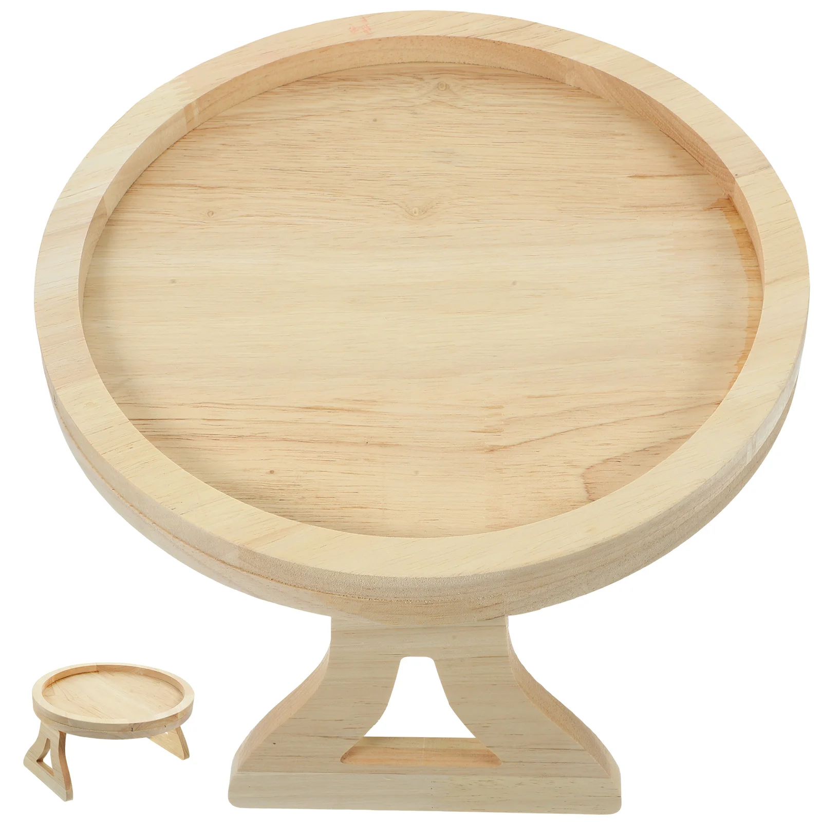 

Wooden Snack Clip On Desk Home Small Trays Decorative Storage ganizer Decorative Trays Smooth Hard