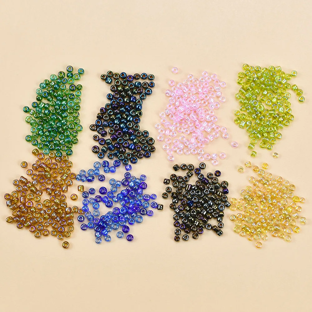 Cuentas de vidrio metálicas japonesas 2mm para señuelos de pesca - imagen 4