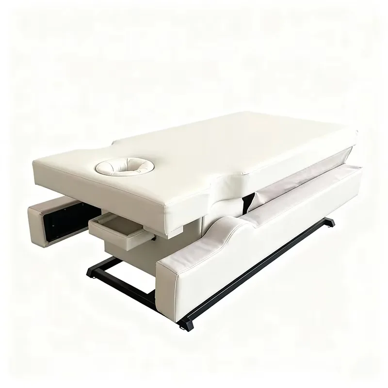 Electrically Adjusted Width 900 Mm To 1300 Mm Easy Clean Massage Bed Table For Luxurious Hotel Massage Spa Center