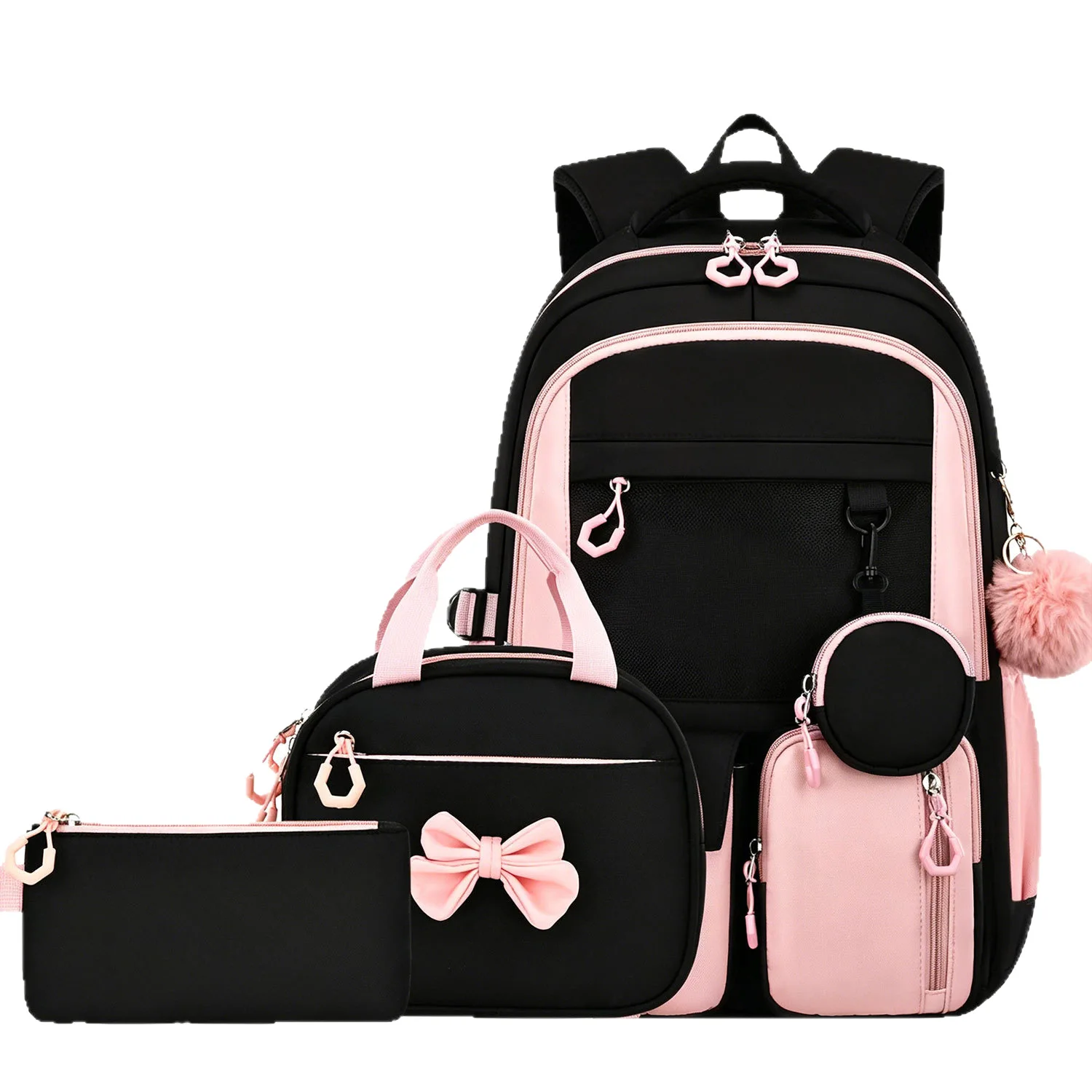 Children School Bags Set Girls Large Schoolbag Kawaii Primary School Backpack Kids Book Bag Waterproof Laptop Travel Rucksack view 5