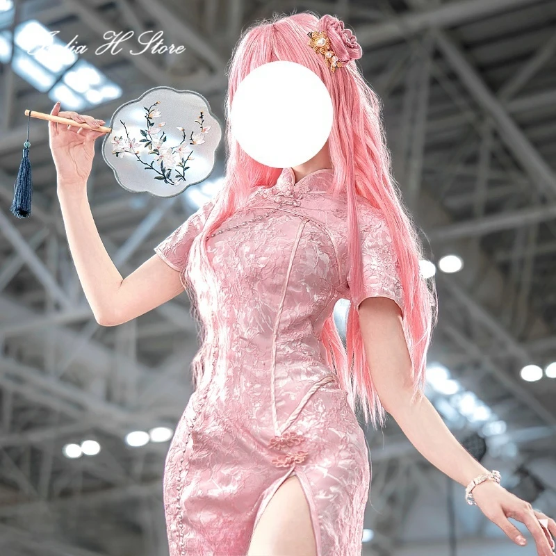 

Irelia H Store Anime ni cos kke Dorothy Cosplay Costumes Dorothy Cheongsam Halloween Costumes party dress Female