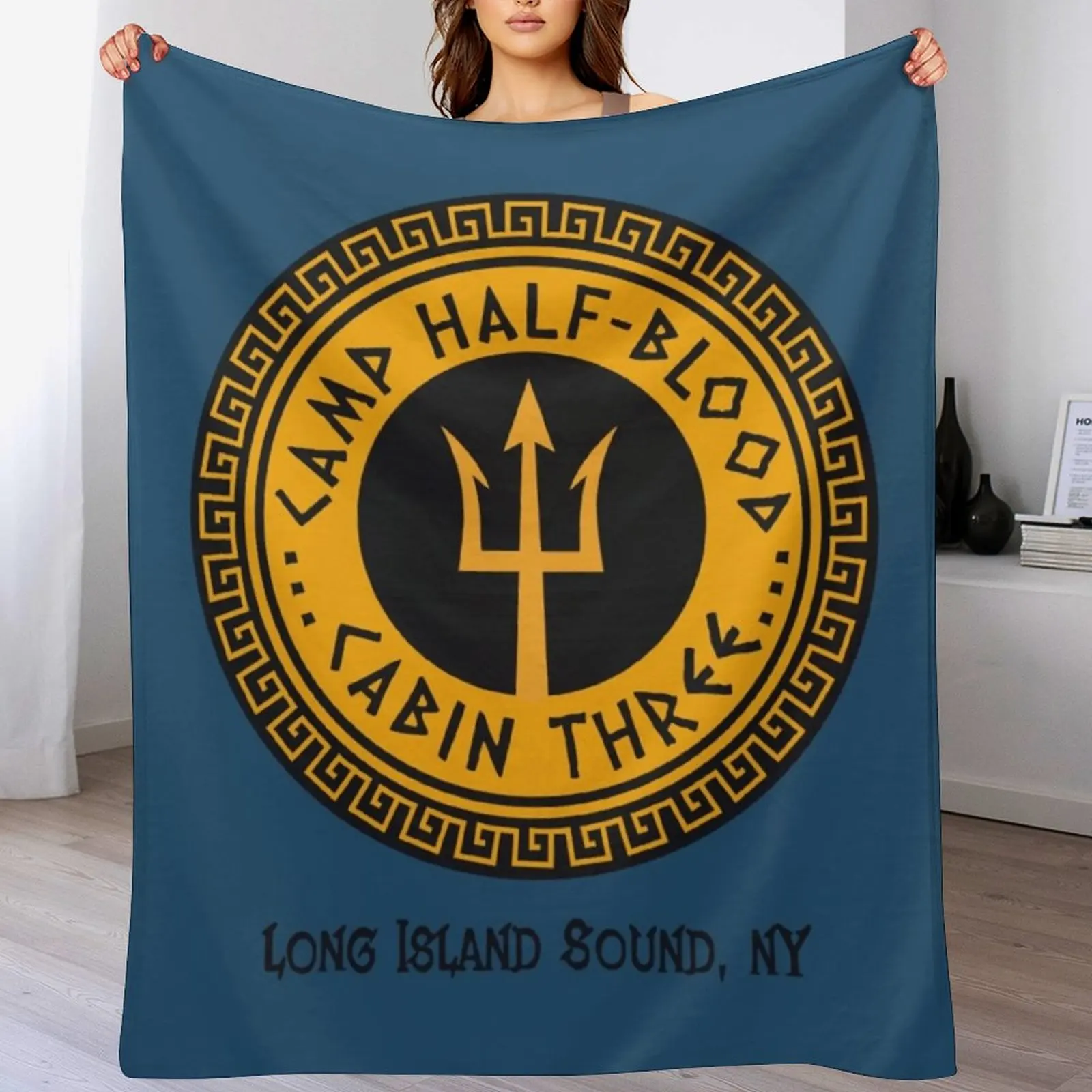 Autentico campo mezzo sangue lungo isola cabina sonora tre - grafica di qualità professionale Coperta da tiro Coperte di lusso St