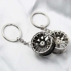 Car keychain Wheel Rim Key Chain for Seat Ateca Leon Ibiza Alhambra Arosa Corboda Toledo
