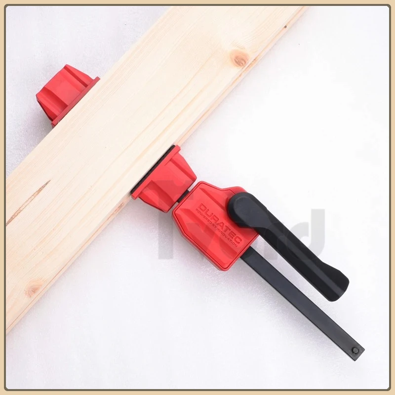 

20MM Hole Woodworking Desktop Fixture Adjustable Frame Fixed Workbench Auxiliary Clamping Tool F Clamps Quick Release Clip