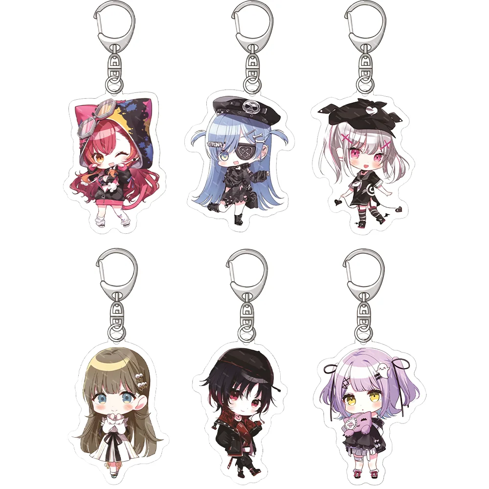 

Game VSPO! 6CM Acrylic keychain Birthday Present Cute Backpack Accessories Decor GiftsPendant