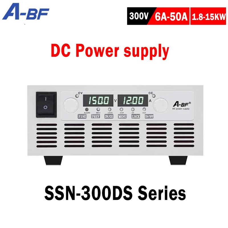 

A-BF SSN-300DS Series 4 and a Half Digit LED Digital Display Programming High precision High-Power DC Regulated Power Supply