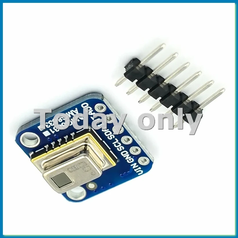 

AMG8833 IR 8x8 Модуль датчика температуры тепловизора 8x8 Инфракрасный датчик камеры-VVNB