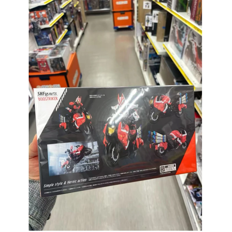Original spot Bandai SHF Kamen Rider Propulsion Pioneer Extreme Fox Motorcycle Toy models, assembled figures, anime dolls