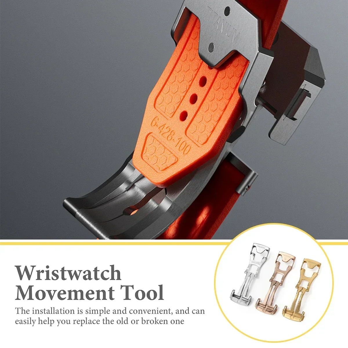 16 مللي متر 18 مللي متر 20 مللي متر الفولاذ المقاوم للصدأ مشبك ساعة ل أوميغا الجلود ساعة مطاطية الفرقة نشر المشبك فراشة زر الملحقات