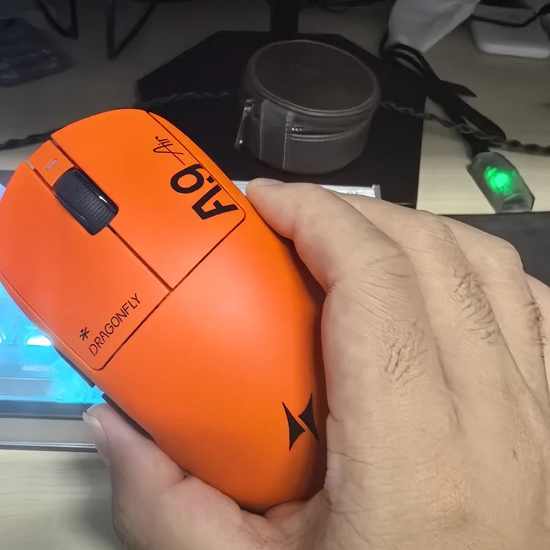 Atk Dragonfly A9 Air Ultimate ماوس بلوتوث لاسلكي مريح للألعاب وماوس مكتبي رائد هدية عيد ميلاد للأولاد