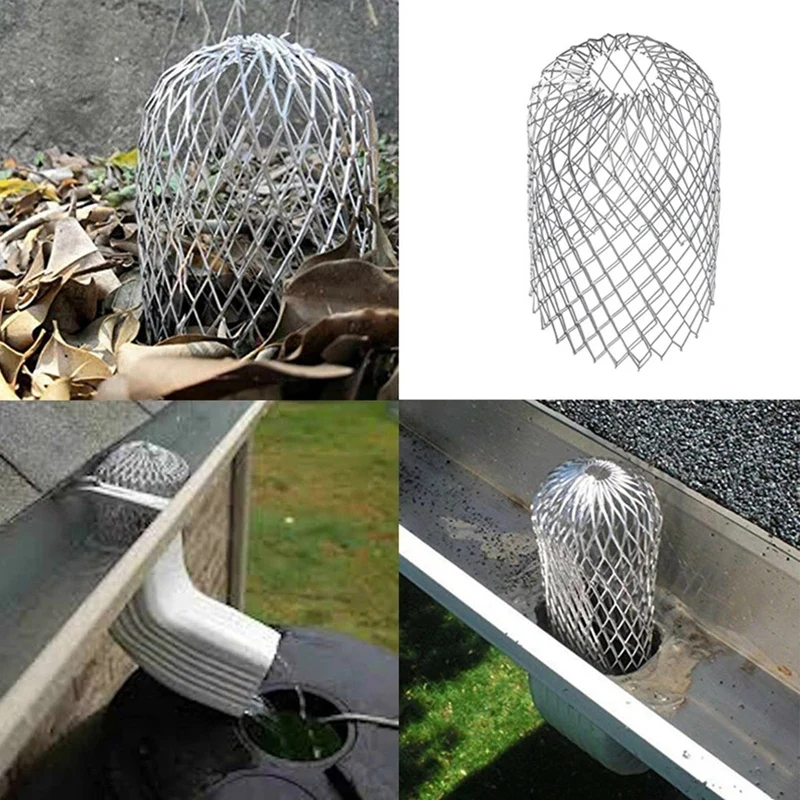 Gutter Filters, Eaves And Roof Drain Pipe Anti-Leaf Filters, Gutter Anti-Blocking Net To Prevent Clogging