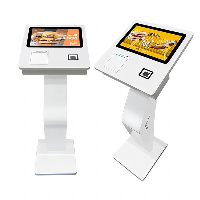 c Touch Screen Self Ordering Machine windows 15.6 Car Sales Self Payment Kiosk with Printer Scanner Interactive Automati