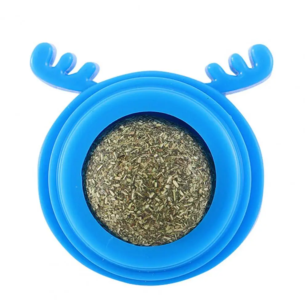 New Cat Chew Toy Bite-resistant Emotional Comfort Entertaining Catnip Ball Edible Cat Lick Treats Toy Puppy Supplies