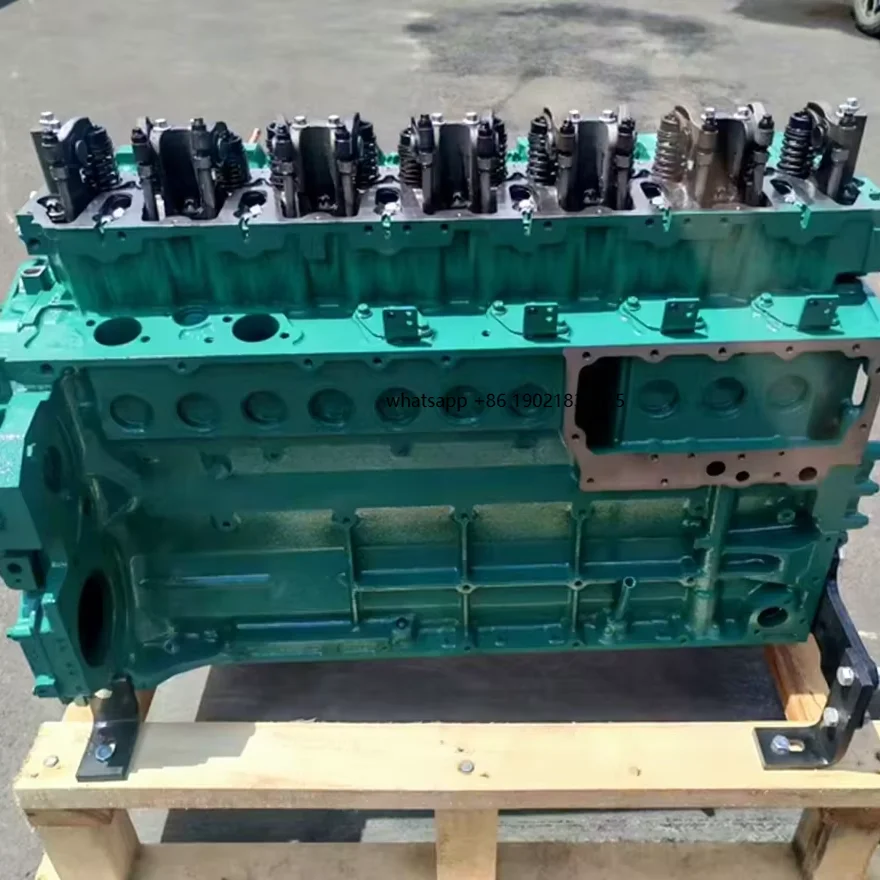 RUIPEI  D7E Short Block Assembly With Cylinder Head Assembly for Construction Machinery