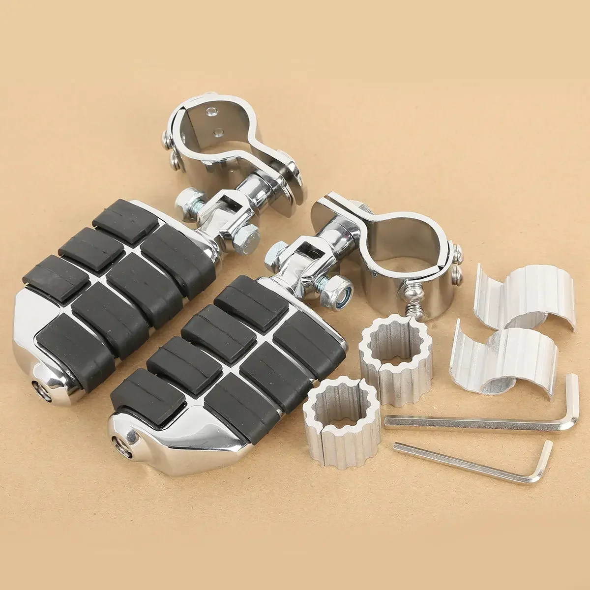 For Harley 25mm 30mm 35mm Motorcycle Accessory Acsessories Dually Highway Foot Pegs Footpegs