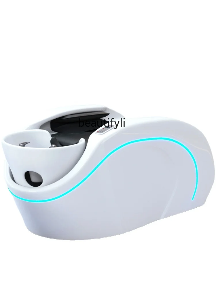 

High-End Intelligent Electric Massage Shampoo Bed Barber Shop Automatic Water Circulation Fumigation Head Hair Salon