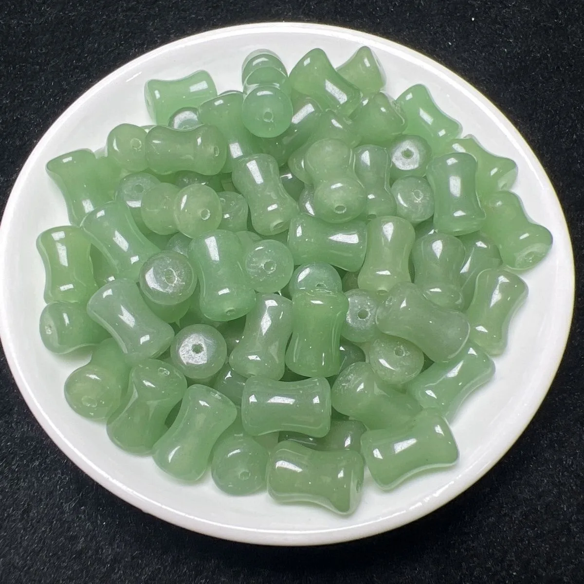 Натуральный-нефрит-dongling-бамбуковый-узел-бочонок-разделительная-нить-бусины-ювелирные-аксессуары-полуфабрикат-браслет-«сделай-сам»-ожерелье-свободный-оптом