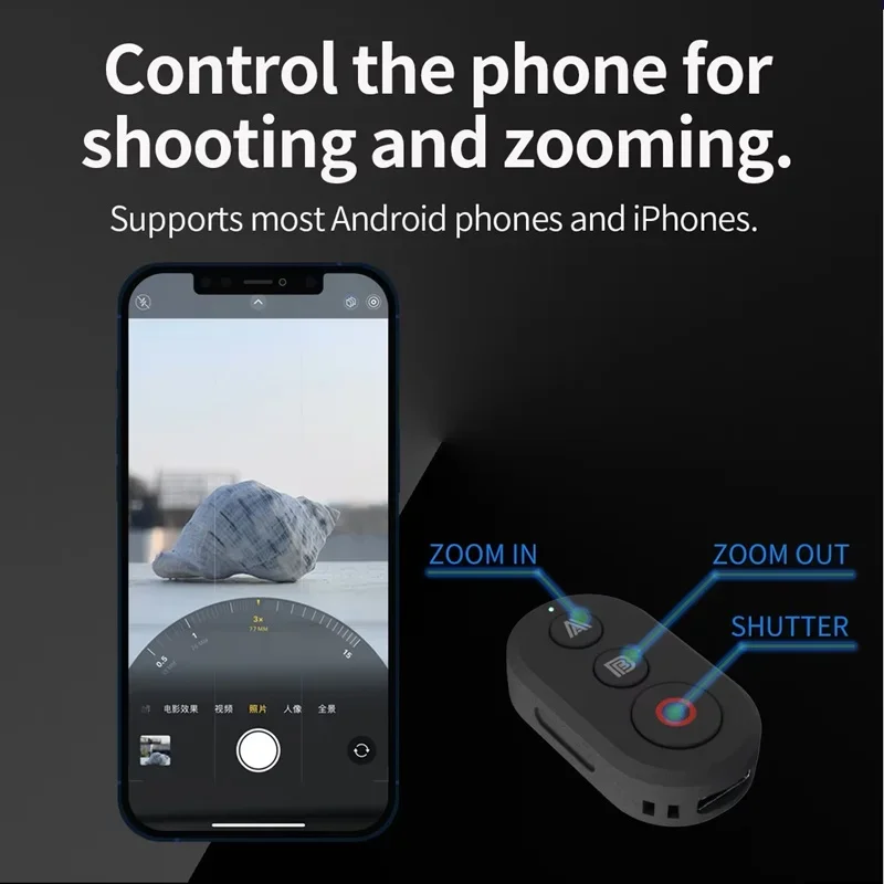 Умный Bluetooth-пульт дистанционного управления для Insta360 X4/X3/X2/Go3/Go3S/Ace Pro/AcePro2 GoPro 13/12/11/10/9/8 аксессуар для спортивных камер