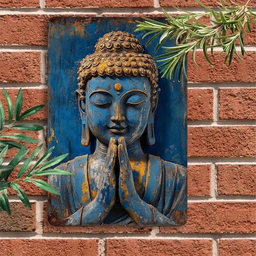 Buddha Decoration Wall Decoration Plate, Suitable for Farm Decoration, Wall And Yard Decoration