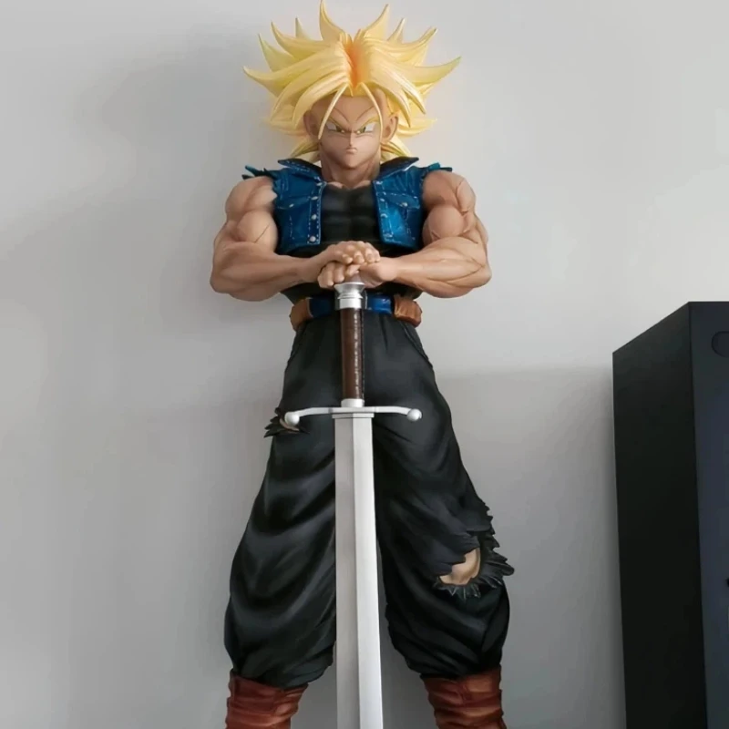 

Dragon Ball Anime Peripheral Unlimited Z Warriors Unlimited Tranks Handmade Trunks Big Special Large Statue Figure Gift