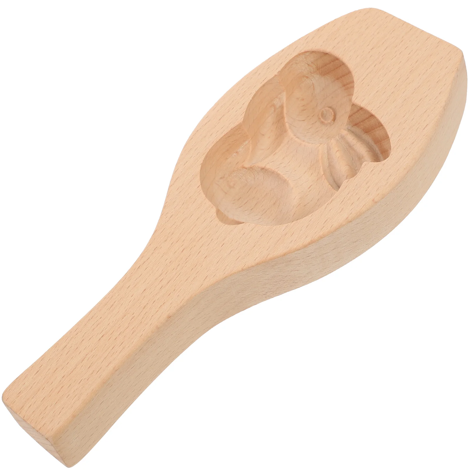 

Wooden Rabbit Cookie Mold Biscuit Baking Mold Lovely Design Premium Material Smooth Edges Practical Gifts Family Friends