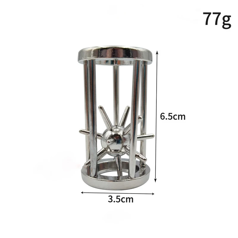 Blocco Puzzle Classico IQ Rompicapo in metallo Magic Baffling Puzzle Gioco Giocattoli per bambini Adulti Regali divertenti Puzzle in metallo