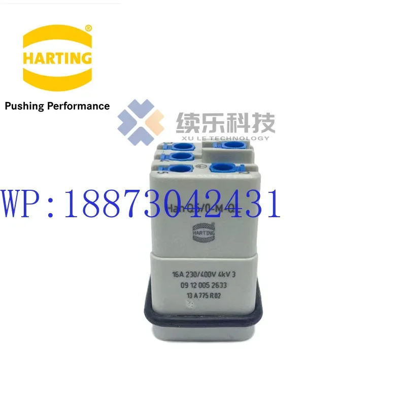 09120052633 Connector HARTING Fast Male Core Han-Q5/0-M-QL Original