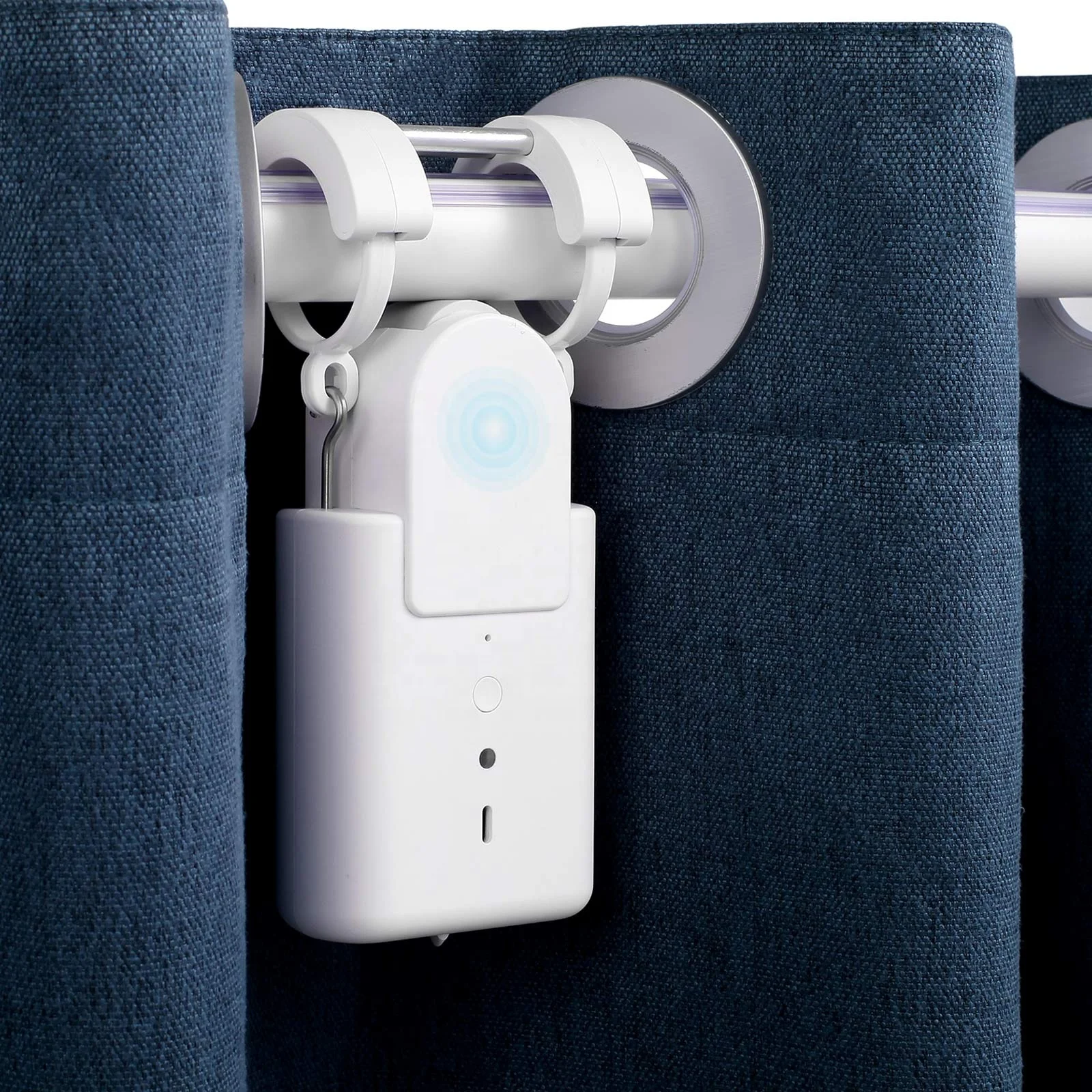 

Curtain Opener Robot Smart Courtains Modern Blind Curtain Automatic Motorised Curtain Track Rail With Remote Control