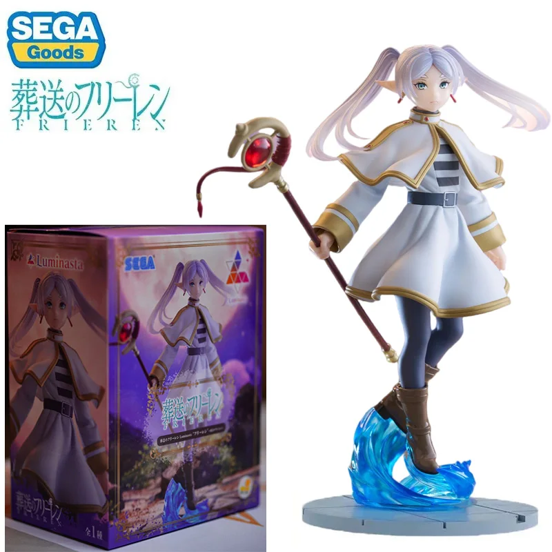 

In Stock SEGA Luminasta Frieren: Beyond Journey's End Frieren Combat Ver. PVC Anime Action Figures Model Collectio Toy