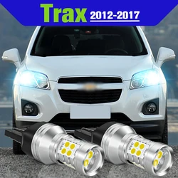 Daytime Running Light Accessories 2x LED DRL Lamp For Chevrolet Trax 2012-2017 2013 2014 2015 2016