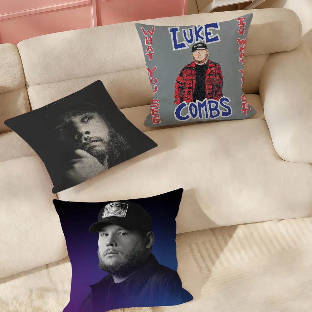 Singer L-Luke C-Combs The Way I Am Pillow Case Suitable For Bedrooms Living Rooms Cars Home Decoration
