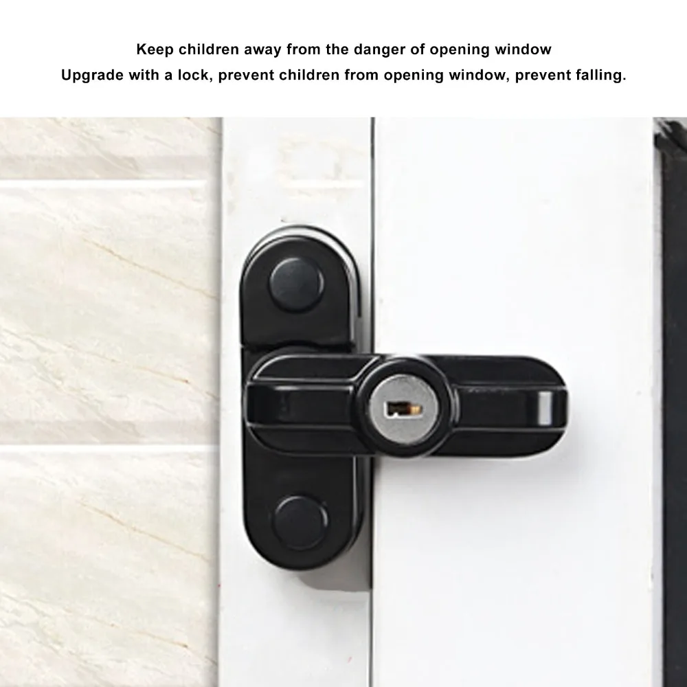 Secure Locking Window Sash Lock Proof Zinc alloy Window Lock Anti Theft Window Lock Apartment