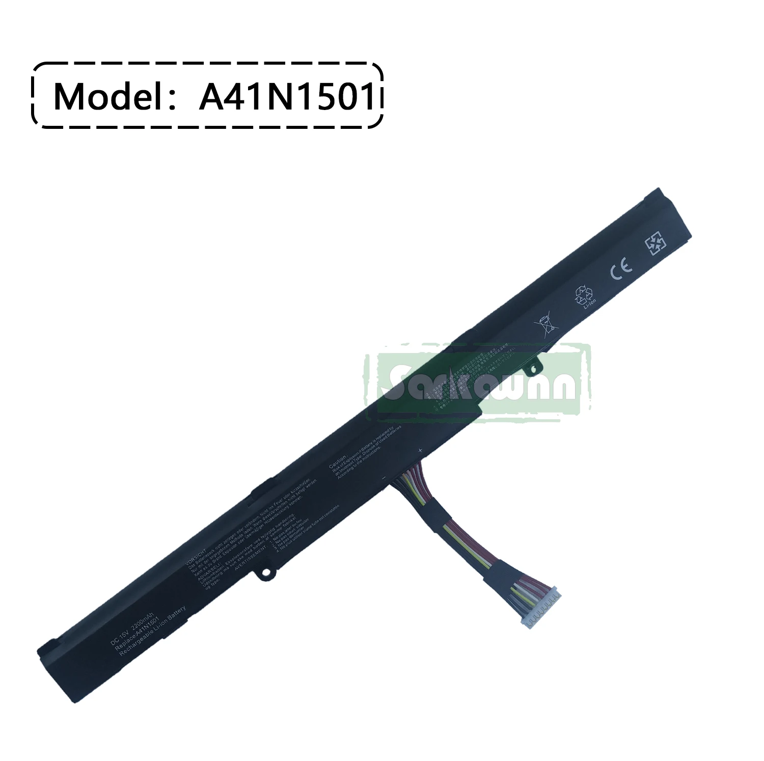 Imagem -02 - Sarkawnn A41n1501 Bateria do Portátil para Asus Gl752vw N752v Gl752jw N552vx Fx71v Gl752vw N752 Gl752j