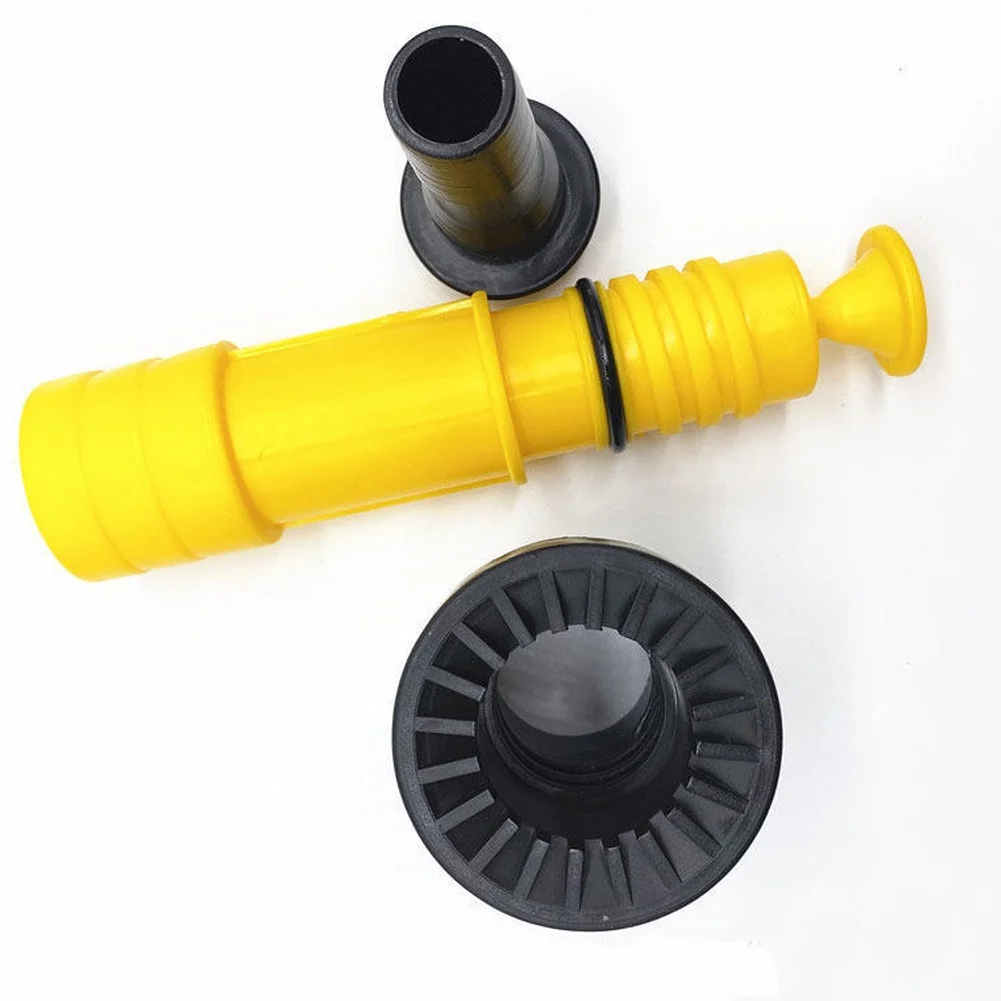 Adjustable 1 Inch 2 Inch High Pressure Water Spray Nozzle for Garden Farming with Shower Jet Patterns PP Material Yellow