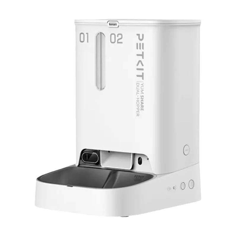 

STLF Visual Feeder Intelligent Dual Compartment Fully Automatic Pet Feeder Machine Timed Feeding Drinking Dispenser