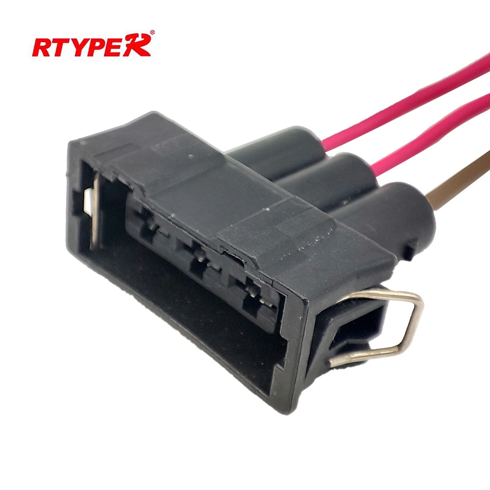 1/5/10 set 3 Pin 3.5mm 357972753 Female Injection Pump EV1 EV14 JPT VR6 TPS Sealed Waterproof Coil Connector For VW Audi