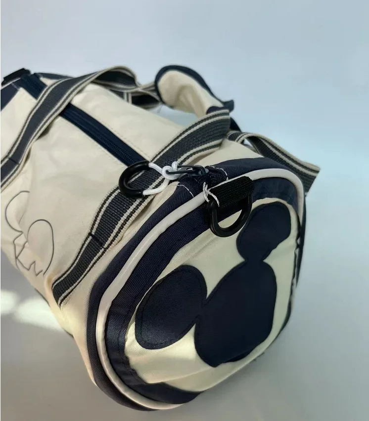 Disney Plush BACKPACK New CROSS Body Bag กระเป๋าเด็ก Baby Mickey Mouse Pattern handbag โบว์ลิ่ง BAG