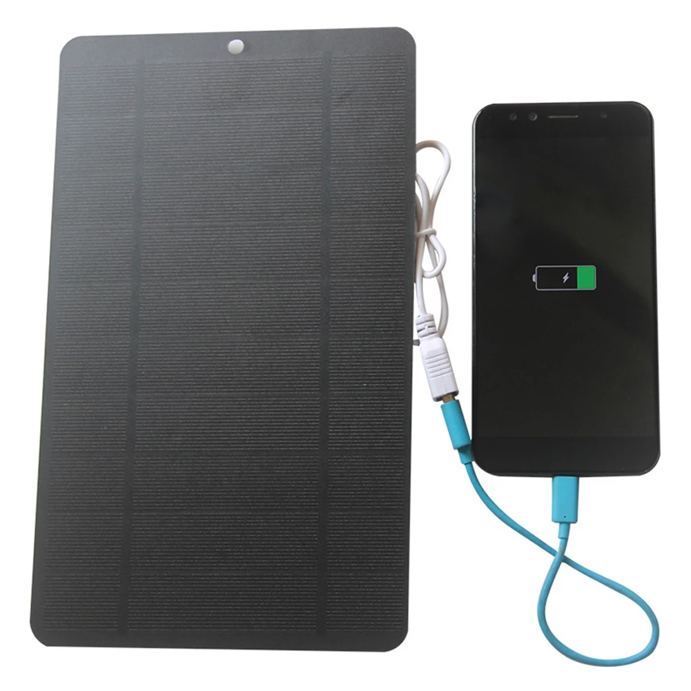 10W 5V Foldable Solar Panels USB Solar Panel Power Backup for Fan Cellphone Bicycle Camera Outdoor