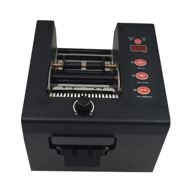 آلة قطع الشريط الأوتوماتيكية الكهربائية آلة التعبئة والتغليف WD GSC-80 #2