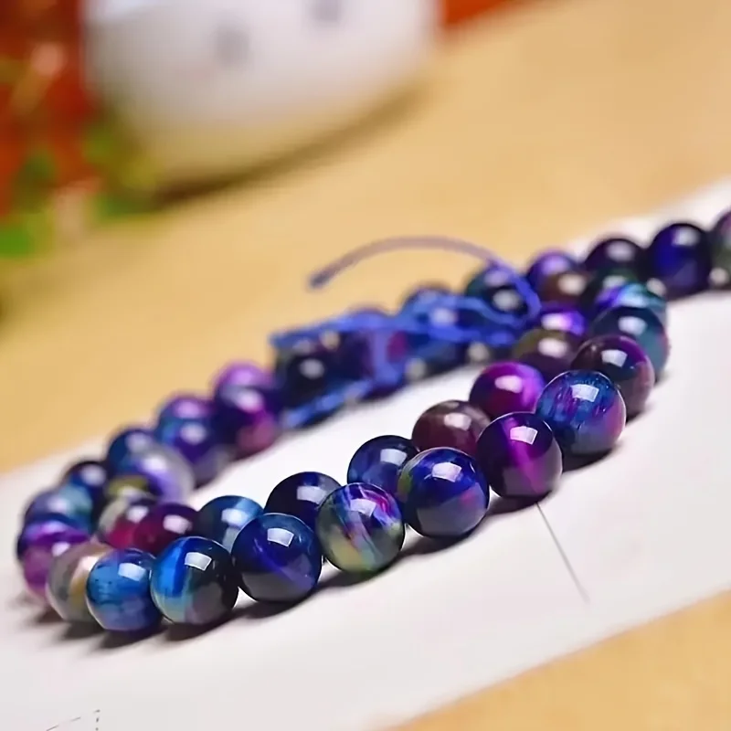 37 pezzi di gioielli con perline occhio di tigre cielo stellato all'ingrosso accessori fai da te semilavorati