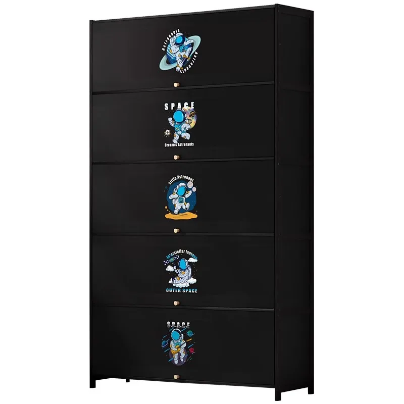 

Household door shoe cabinet high vertical entry cabinet integrated cabinet door corridor with extremely narrow entry bucket