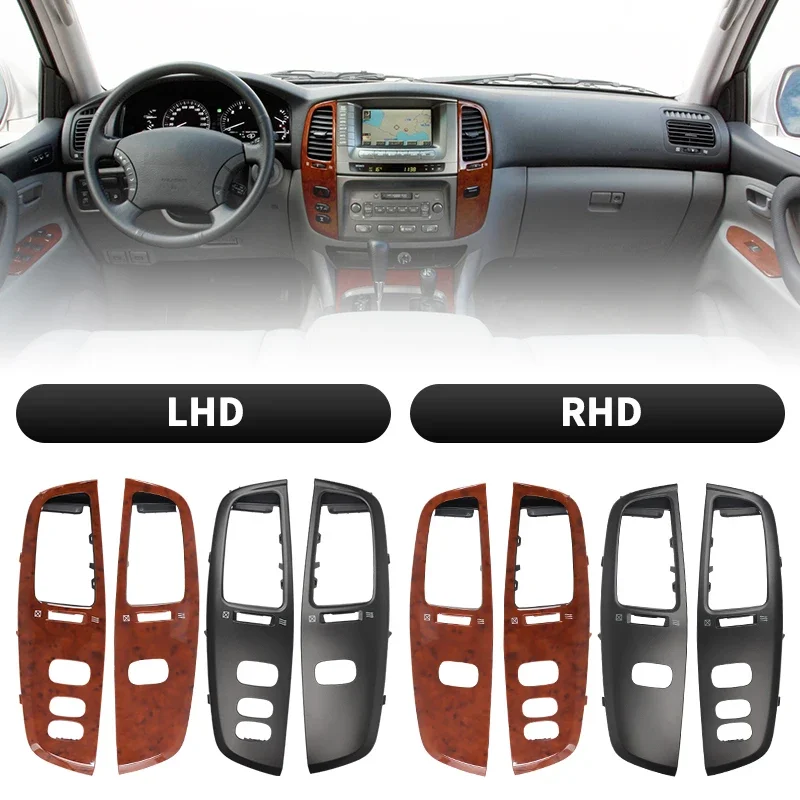 Dashboard Air Vent Outlet Frame Penal For Toyota Land Cruiser 100 LC100 FJ100 Ujz100 2003 2004 2005 2006 2007 2008 2009 LHD RHD