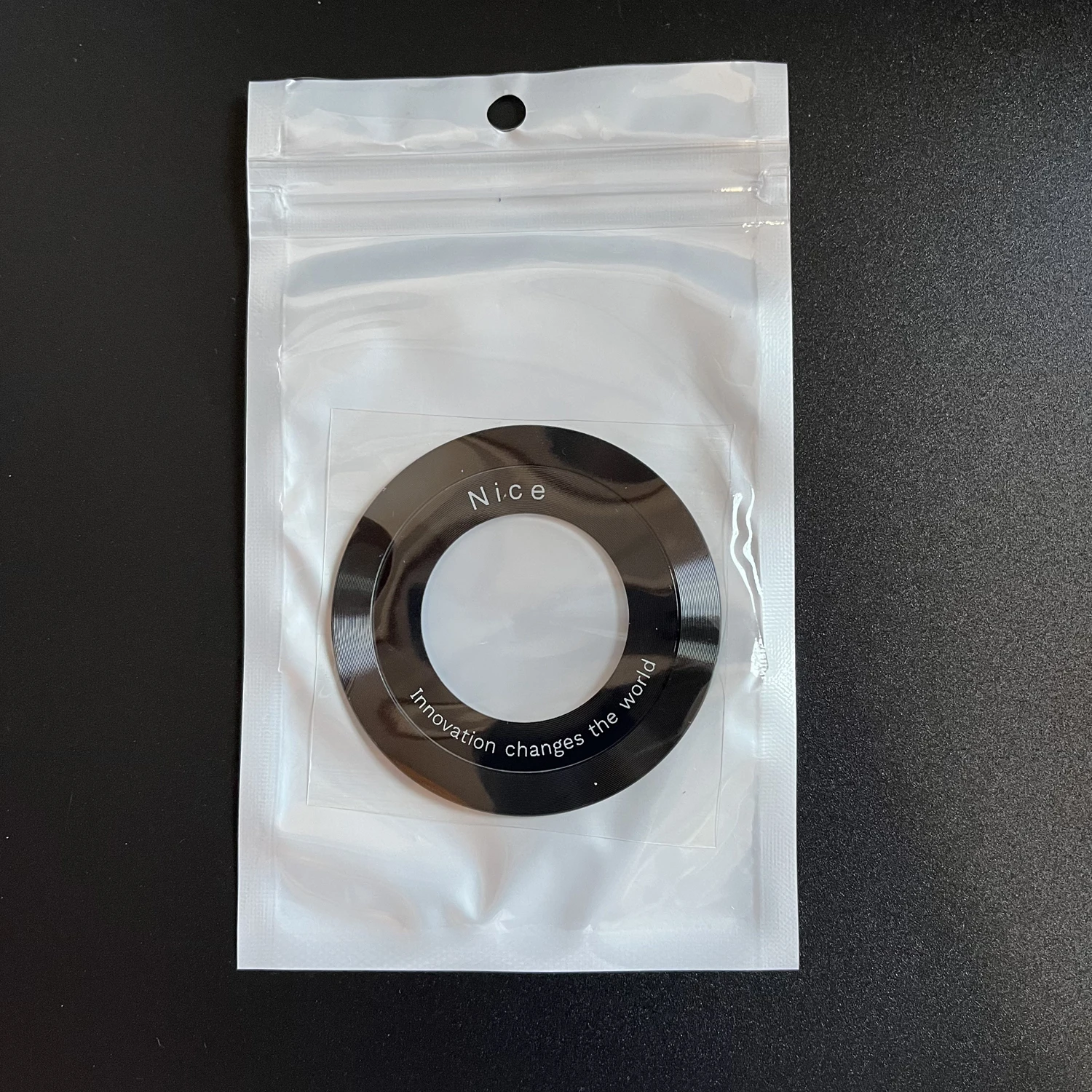 1 Stück Magnetischer Metallring Universelle Handy-Magnetplatte Selbstklebend für Kabelloses Ladegerät – Detail 4