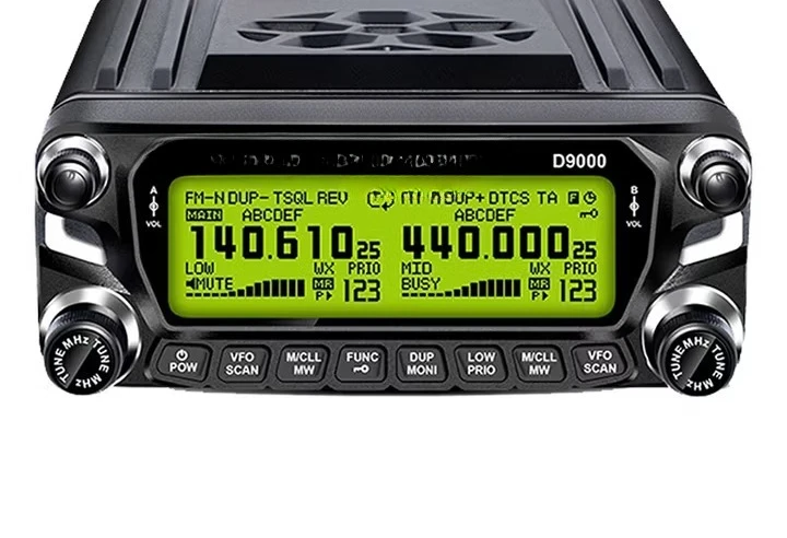 

ZASTONE Instant Messenger D9000 Car Intercom Outdoor Civil High-power Self-driving Tour Vehicle Radio, Black