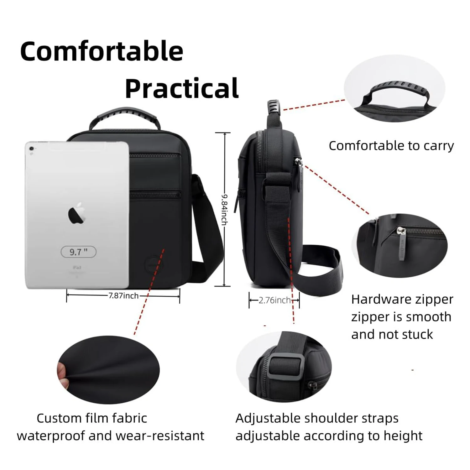 Рисунок 3 - Мужская сумка-мессенджер на слинге