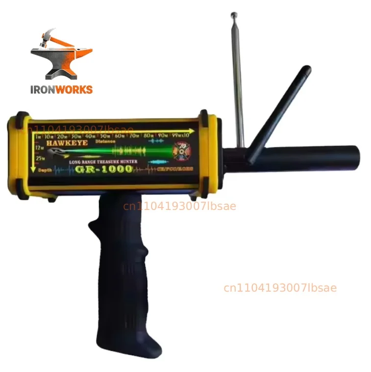GR1000 High Precision Remote Metal, Gold, Precious Stone Detector